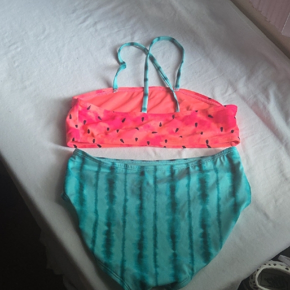 Cat & Jack Teal Bikini Bottoms - Picture 3 of 3